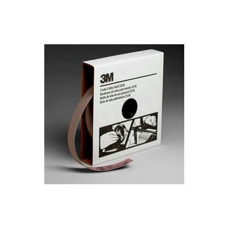 3M 3M Utility Cloth Roll, 1 W x 50 Yd, Aluminum Oxide, 240 Grit 7000118346